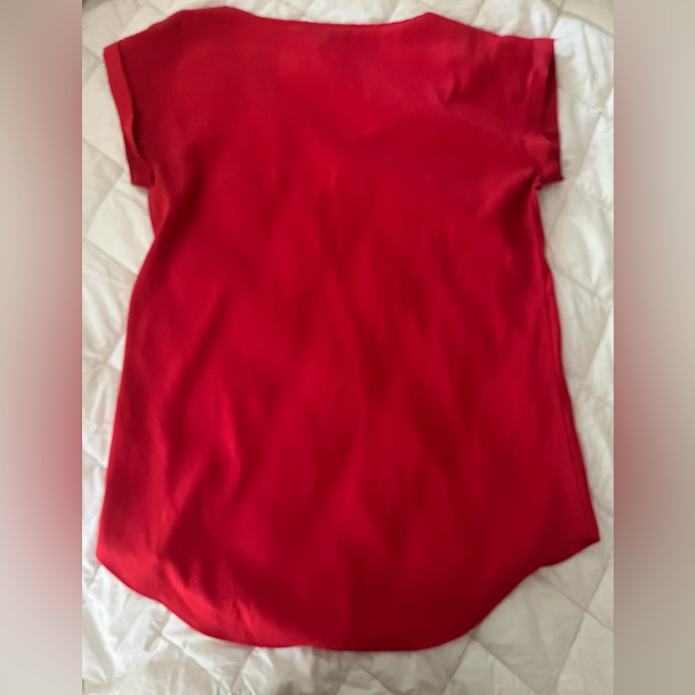 Express Red Women's Top - Picture 2 of 6